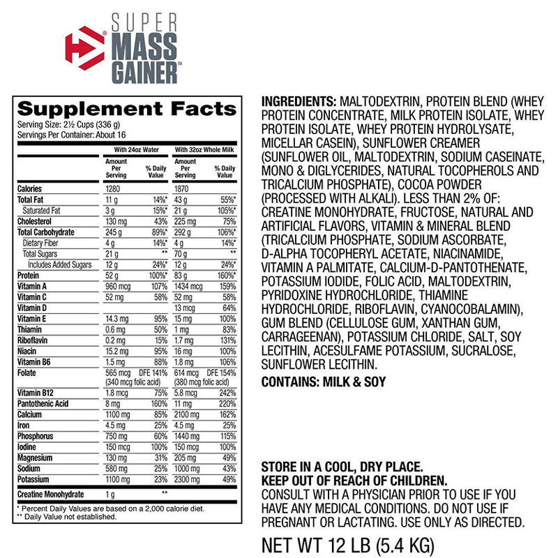 Dymatize Super Mass Gainer