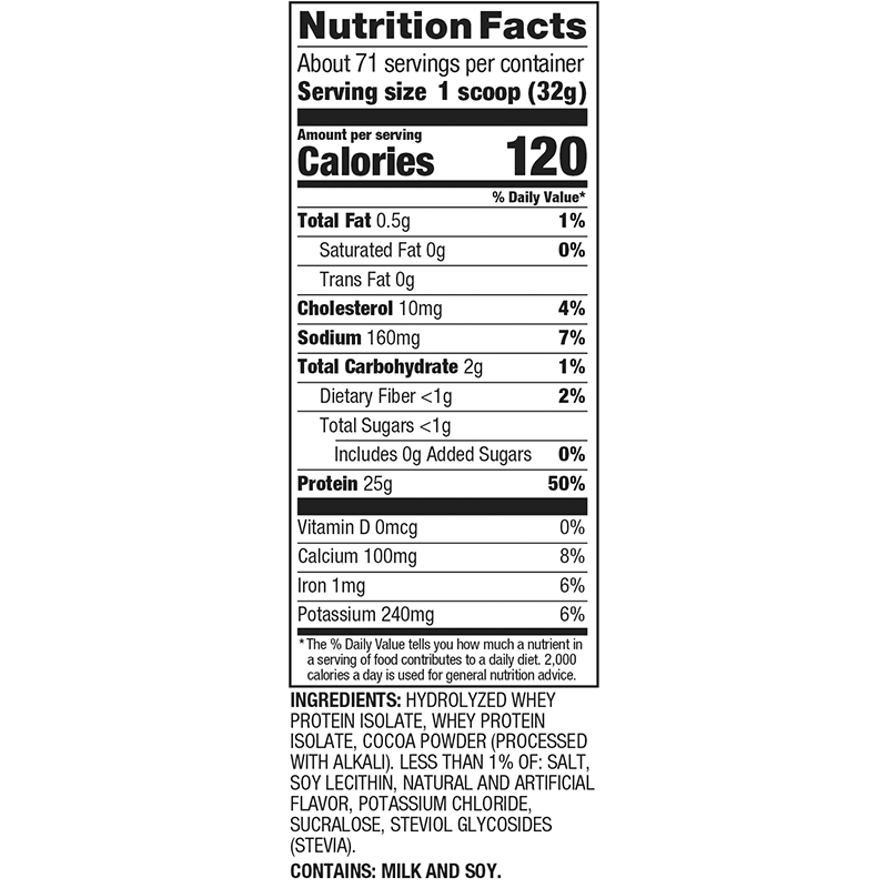 Dymatize ISO100 Hydrolyzed Whey Protein Isolate