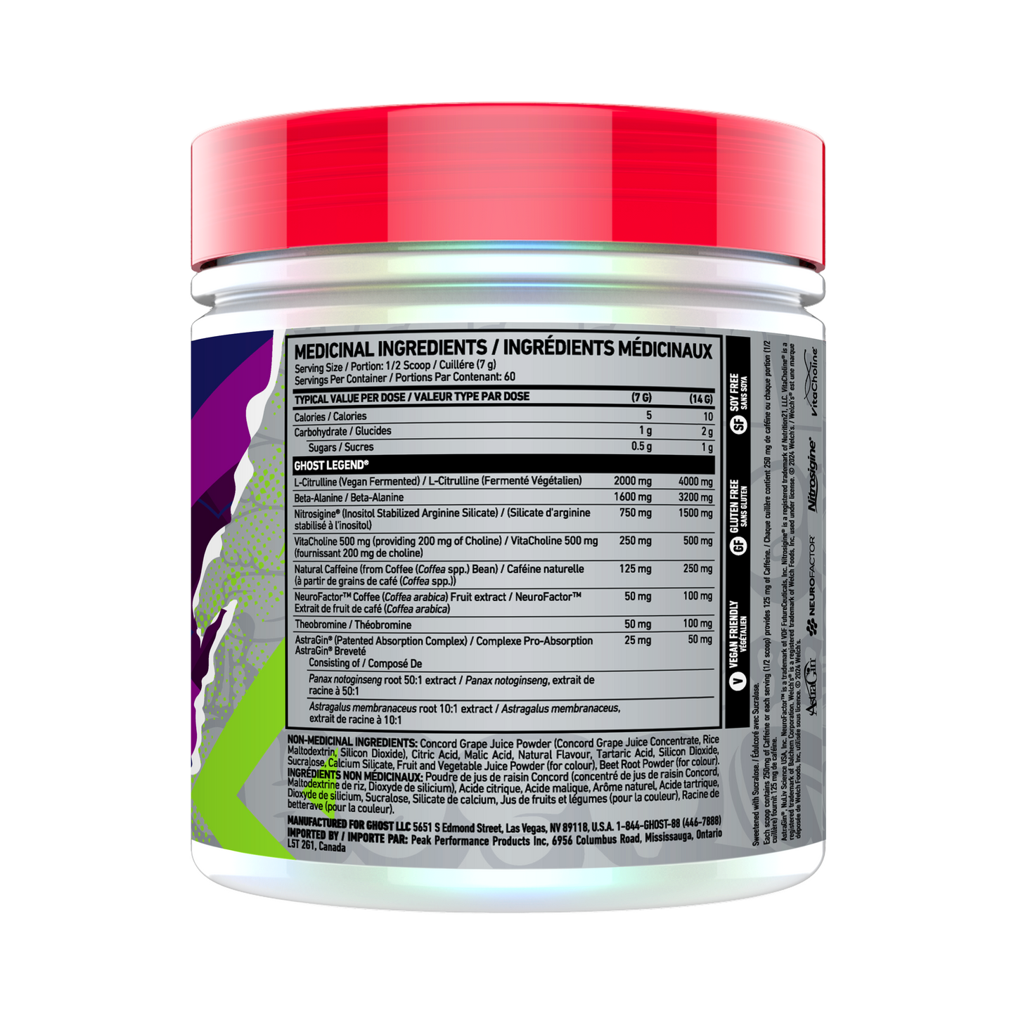 Ghost Legend v3 Pre-Workout