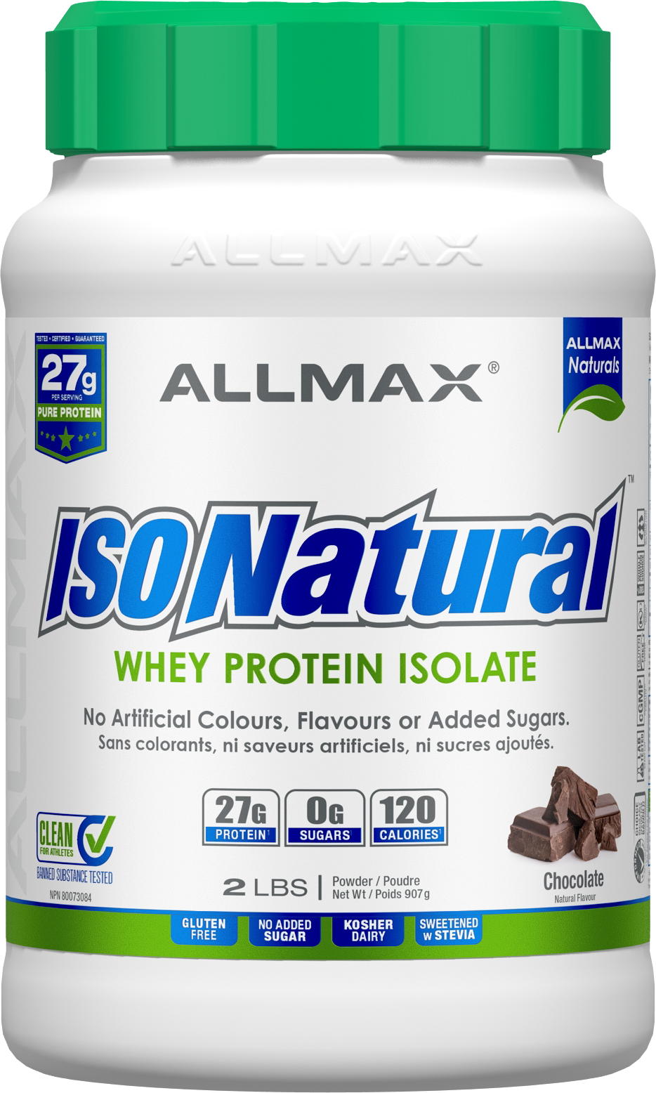 ALLMAX Isonatural Pure Whey Protein Isolate
