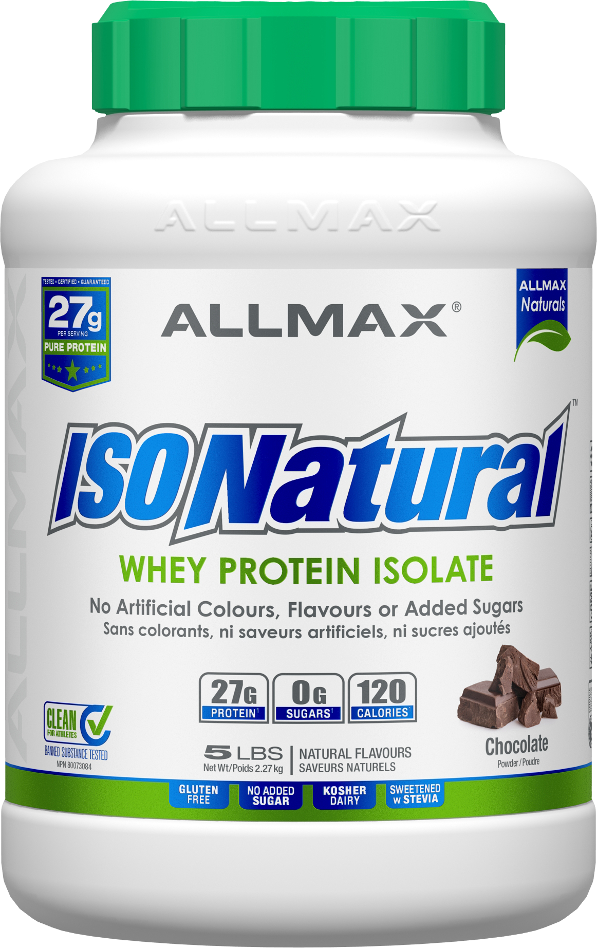 ALLMAX Isonatural Pure Whey Protein Isolate