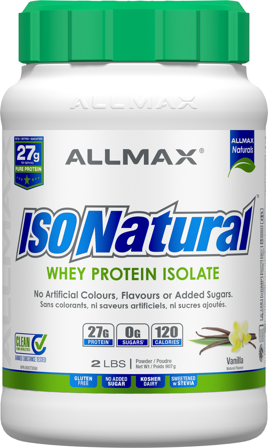 ALLMAX Isonatural Pure Whey Protein Isolate