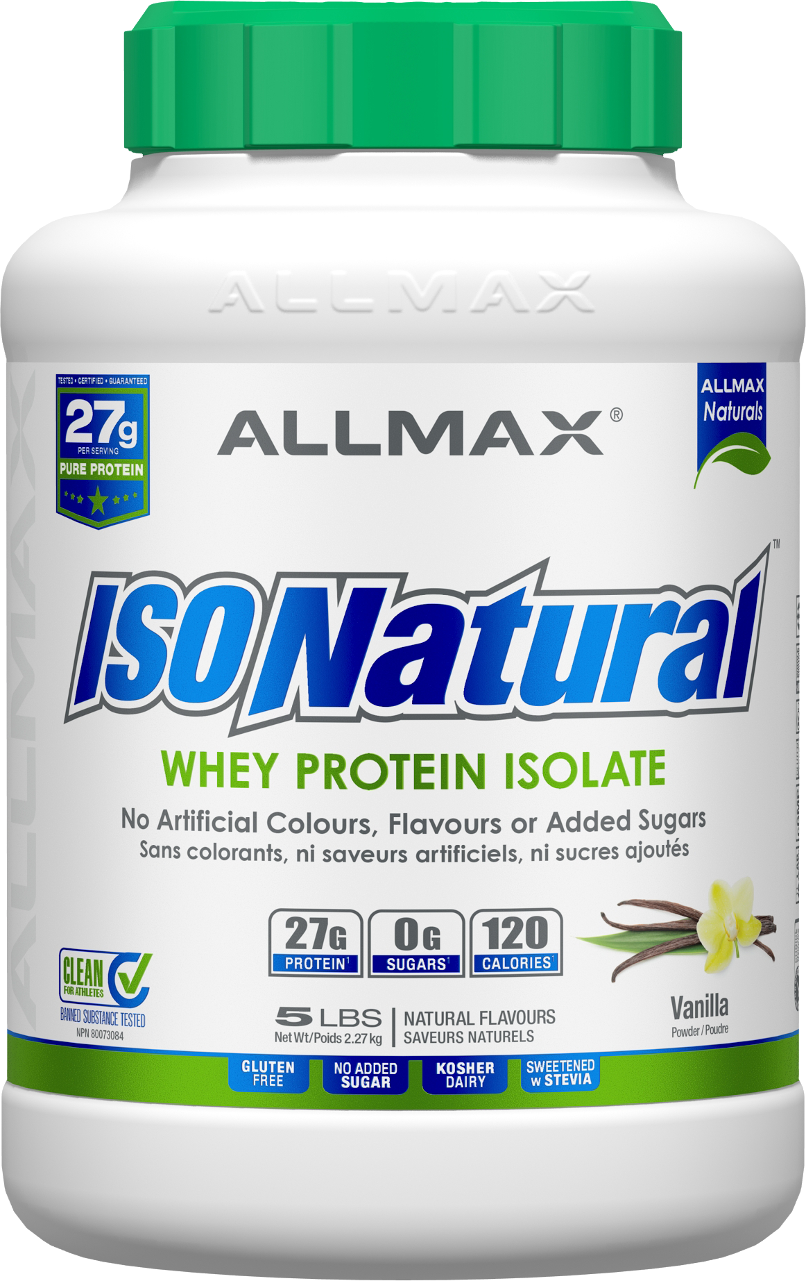 ALLMAX Isonatural Pure Whey Protein Isolate