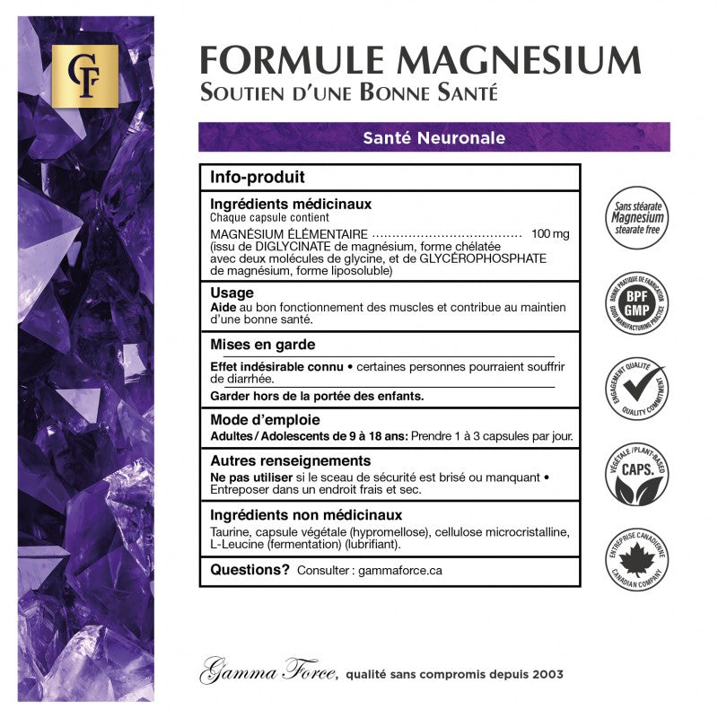 Magnesium Formula Gamma Force