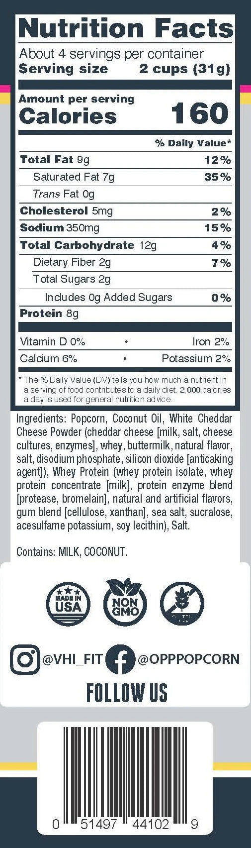 OMAHA PROTEIN POPCORN