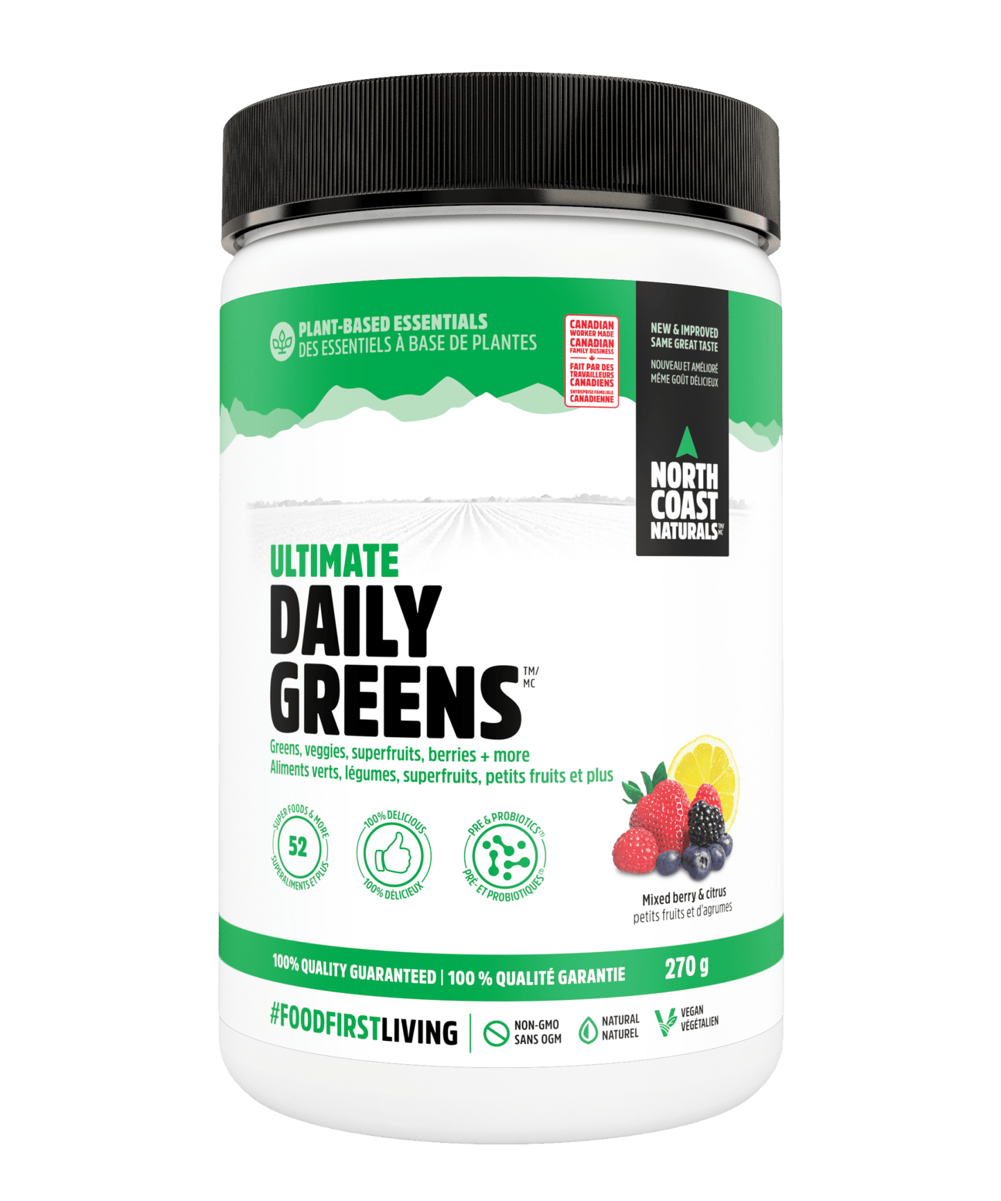 North Coast Naturals Ultimate Daily Greens - PeakPro Performmance Supplements
