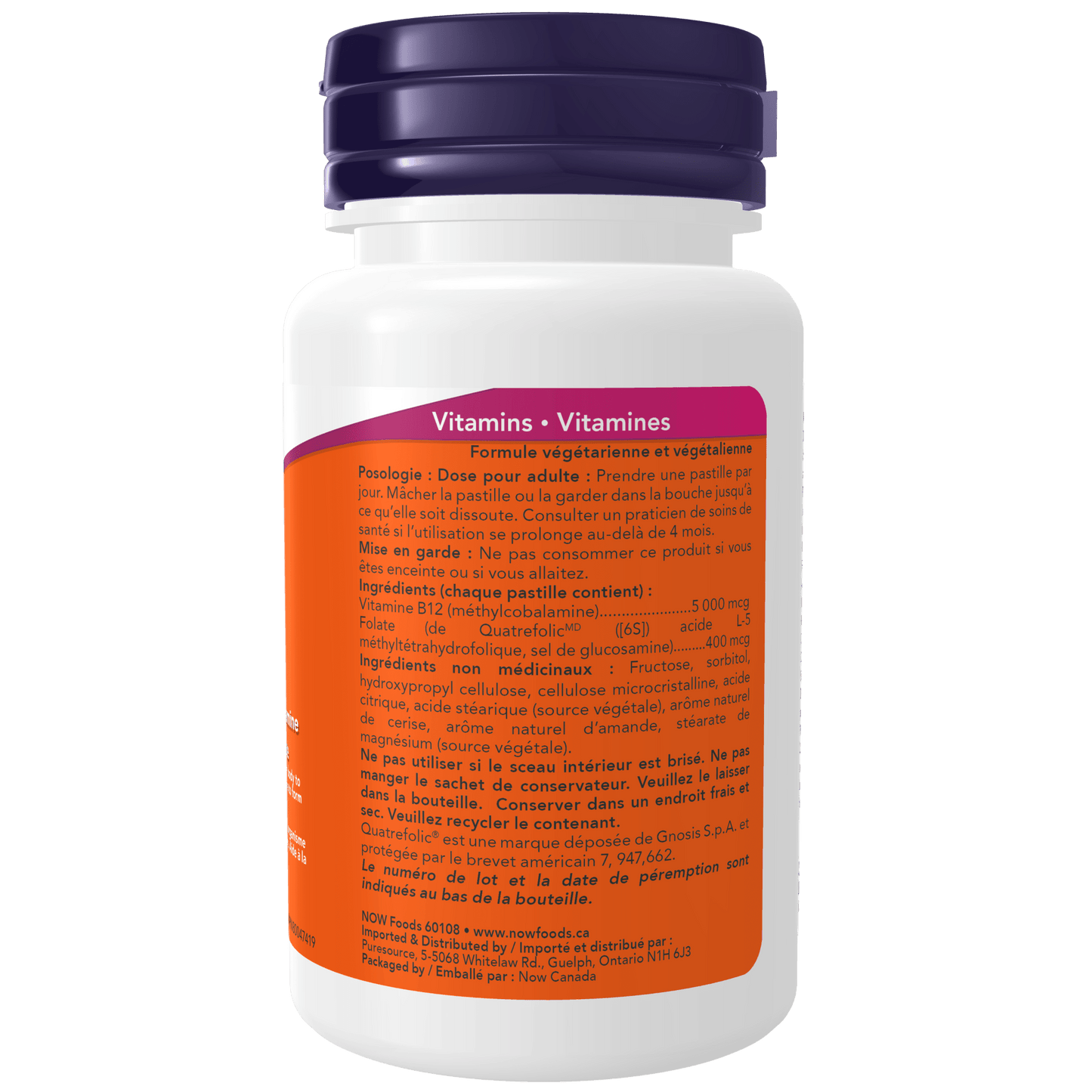 NOW Foods Brain B - 12 Methylcobalamin - PeakPro Performmance Supplements