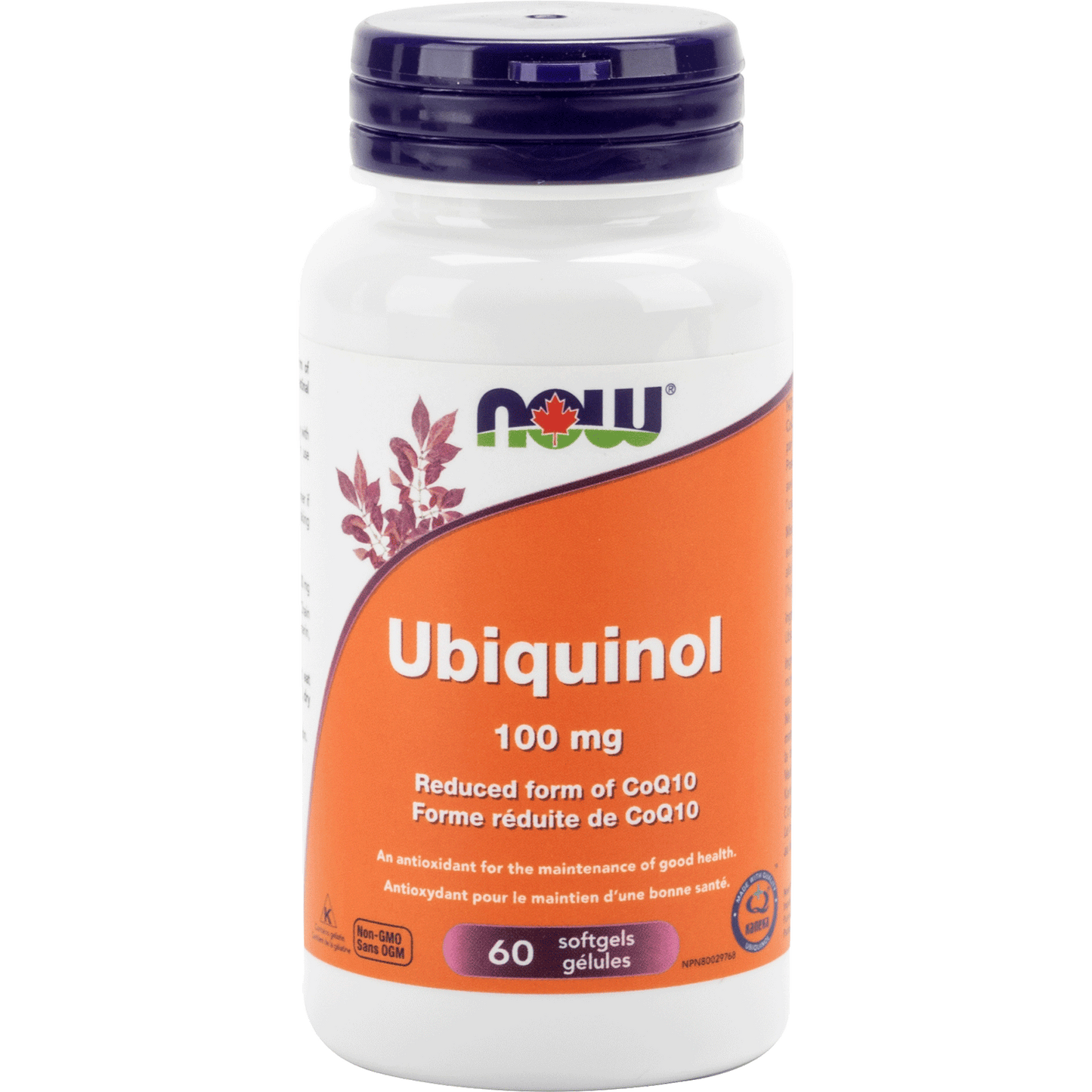 NOW Supplements Ubiquinol 100 mg - PeakPro Performmance Supplements