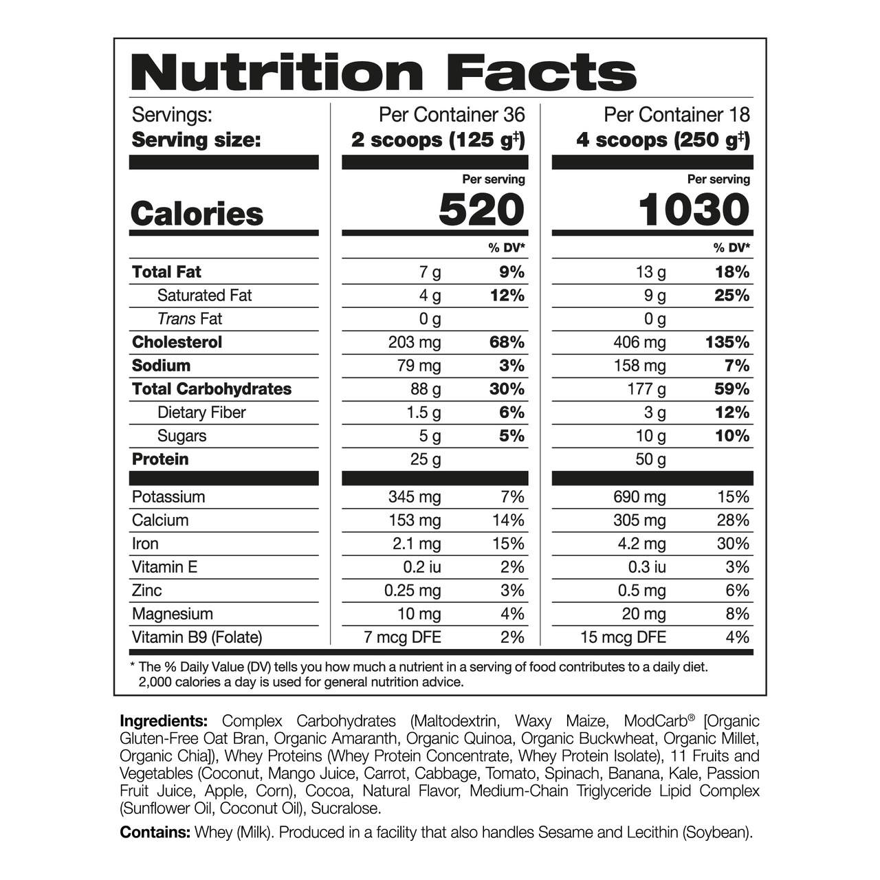 Perfect SportsHulk Clean Mass Gainer 10lb - PeakPro Performmance Supplements