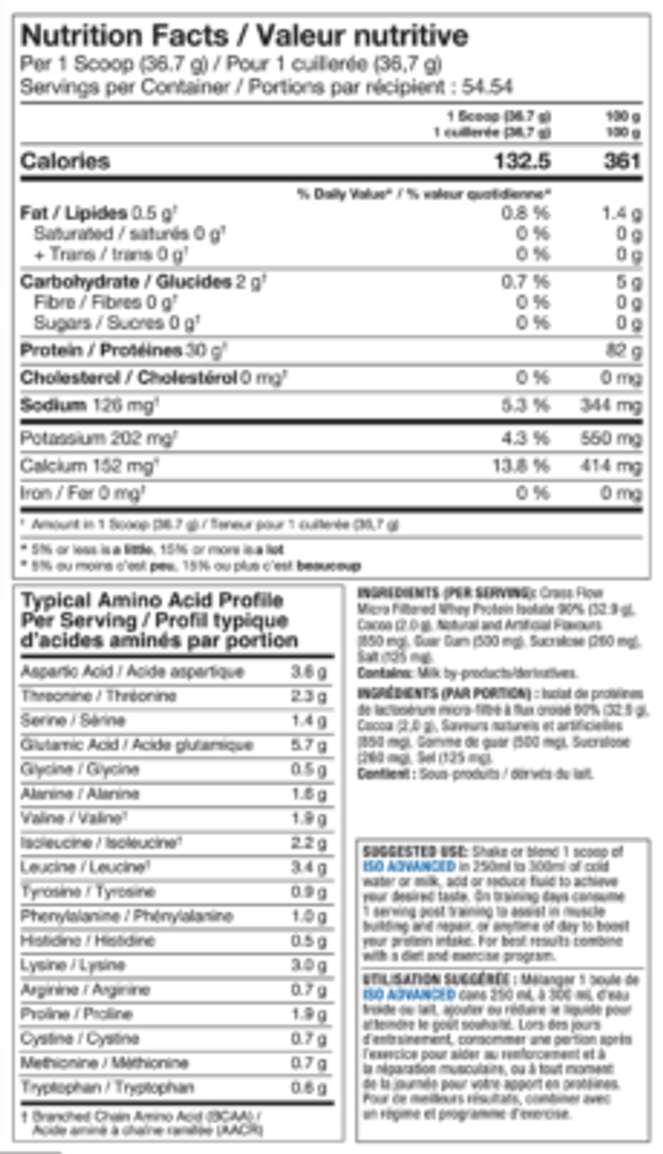 Proline Iso Pro - PeakPro Performmance Supplements