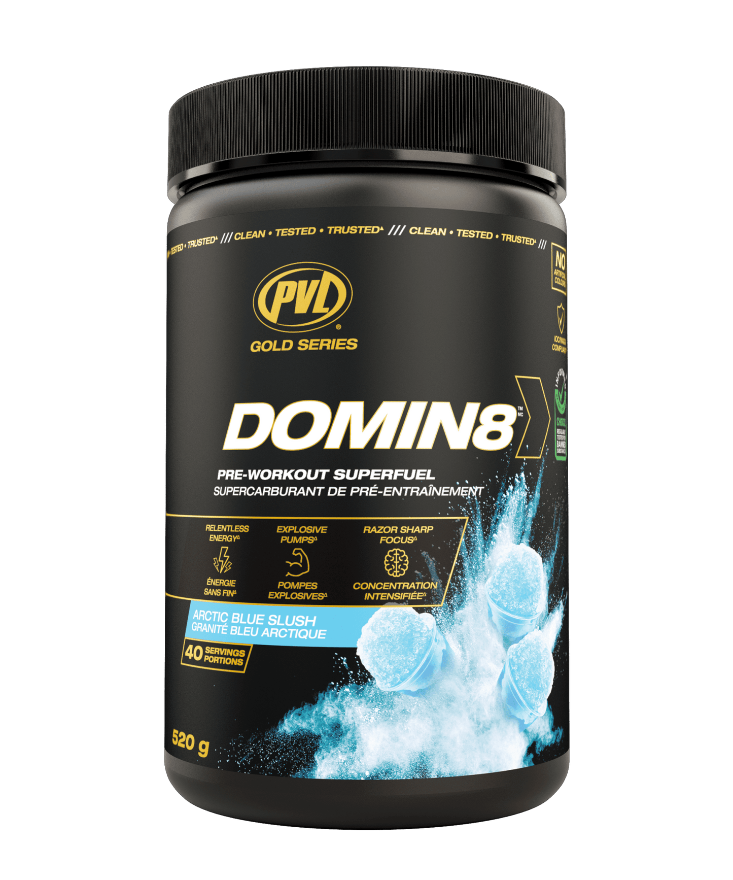 PVL Gold Series Domin8 - PeakPro Performmance Supplements