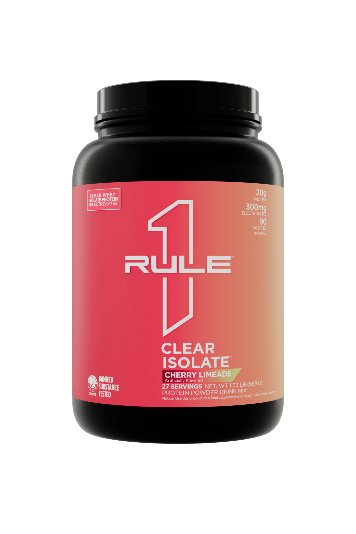 Rule 1 Protein Clear Isolate - PeakPro Performmance Supplements