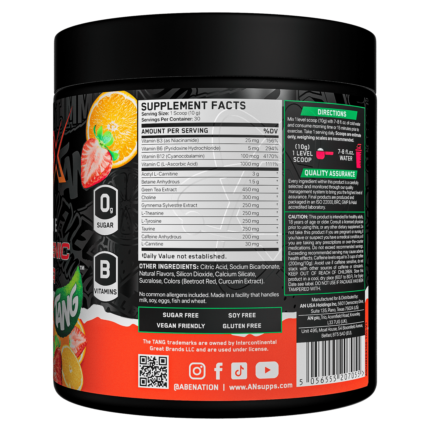 Shred - X Extreme Thermogenic Tang - PeakPro Performmance Supplements