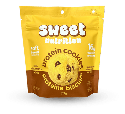 Sweet Nutrition Protein Cookies Milk Chocolate Chip - PeakPro Performmance Supplements