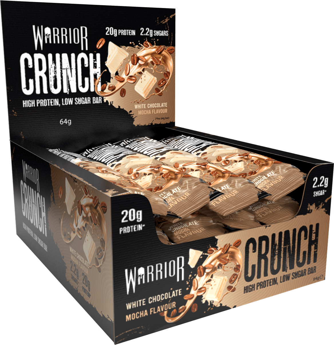 Warrior Crunch white chocolate crisp Bar - My Store