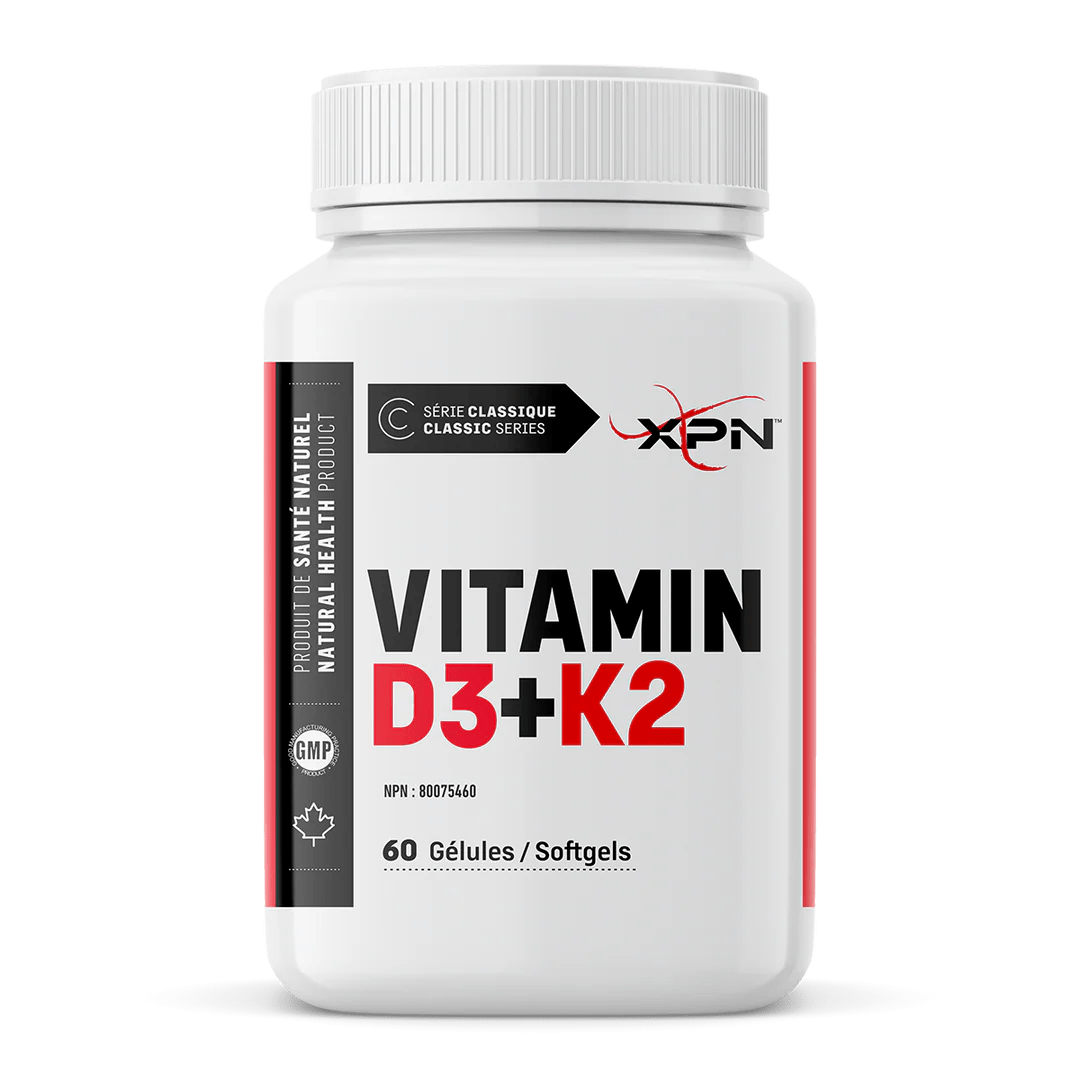 XPN D3 + K2 SOFTGELS - PeakPro Performmance Supplements