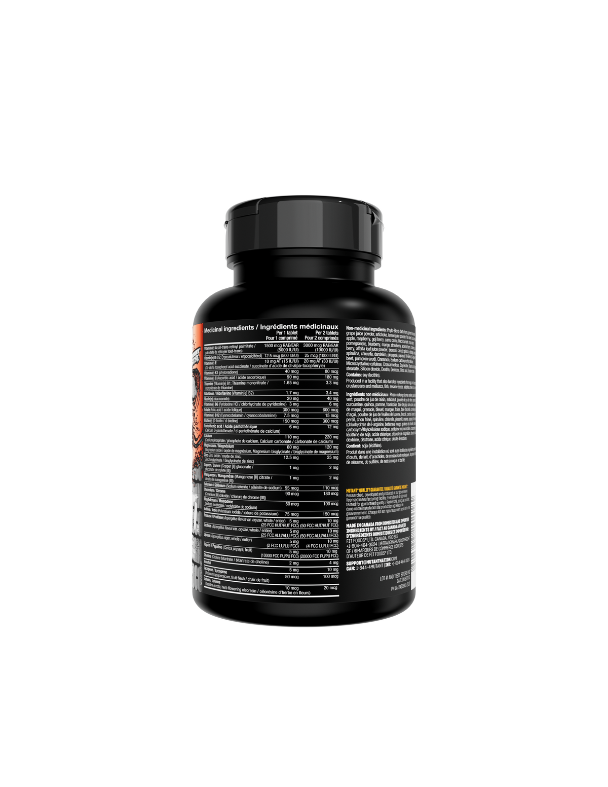 Mutant Multi Mutant Multivitamins – PeakPro Performmance Supplements