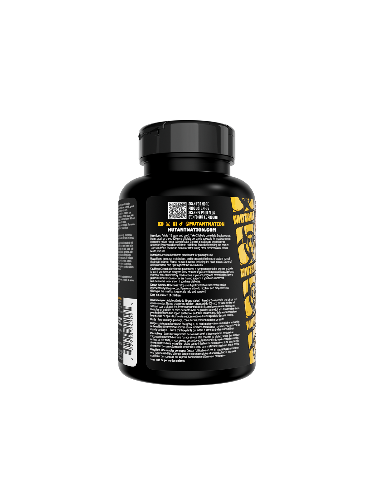 Mutant Multi Mutant Multivitamins – PeakPro Performmance Supplements