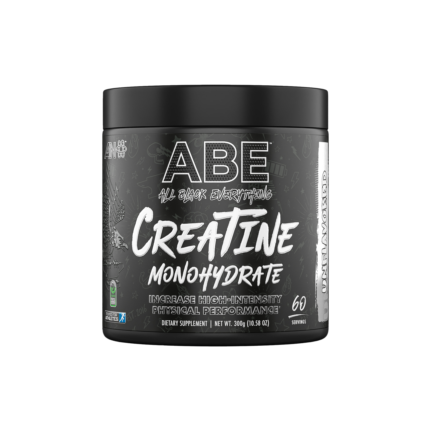 ABE Creatine Monohydrate Unflavoured Powder