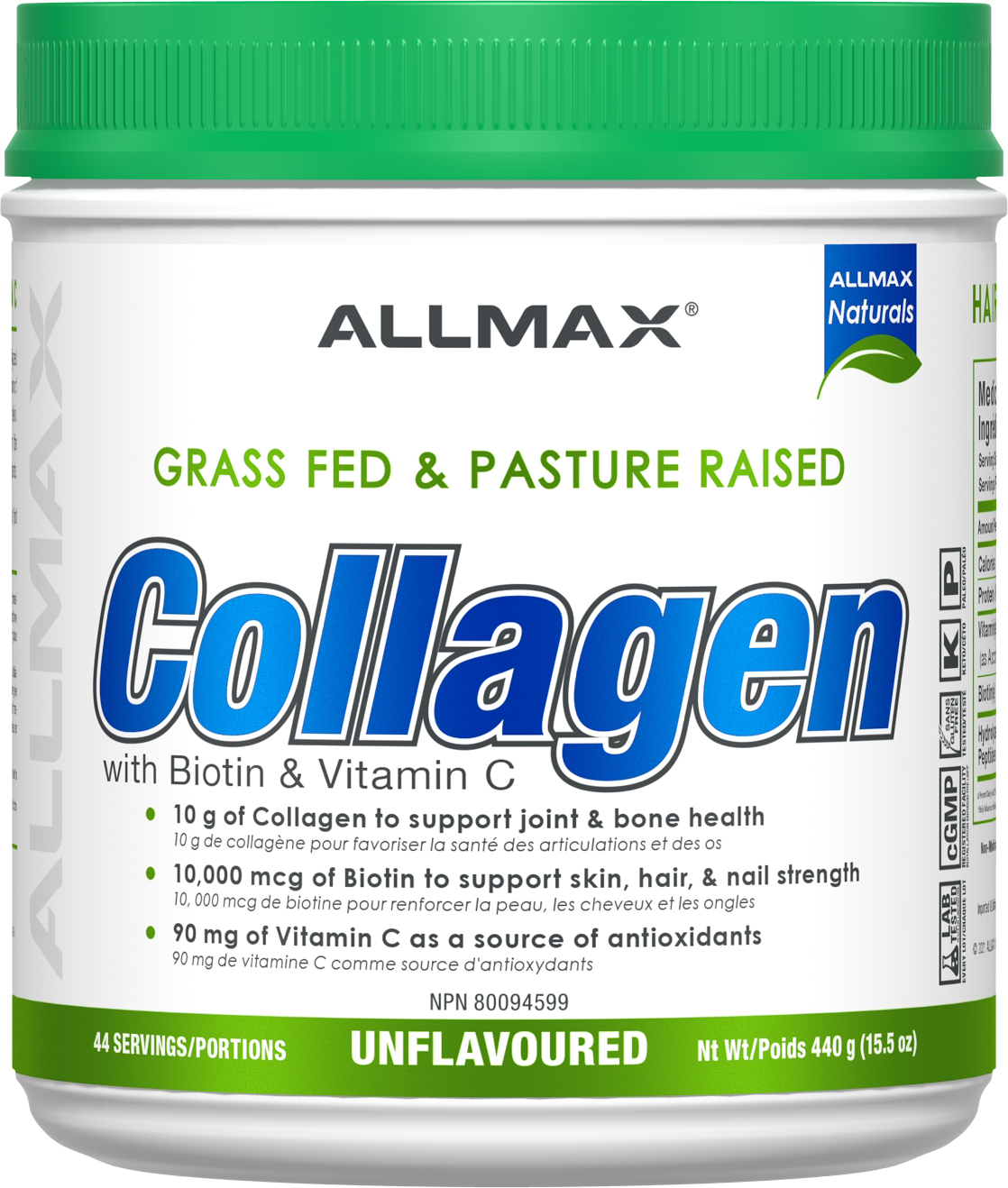 ALLMAX Collagen Unflavoured