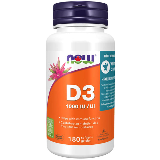 Now Foods Vitamin D3 1000IU