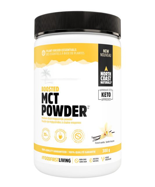 Boosted MCT powder