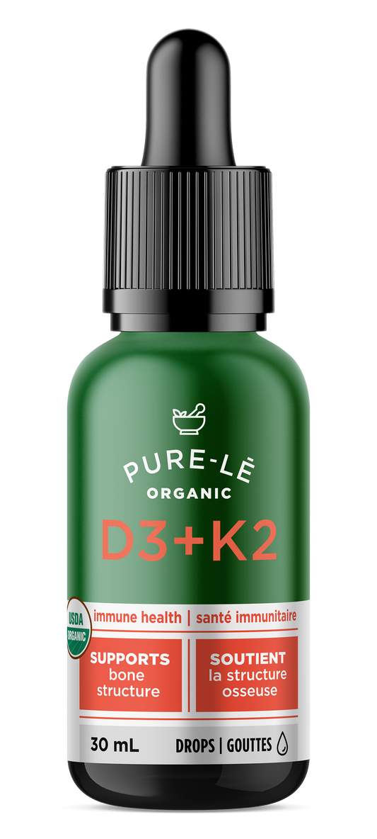 PURE-LE ORGANIC D3 + K2