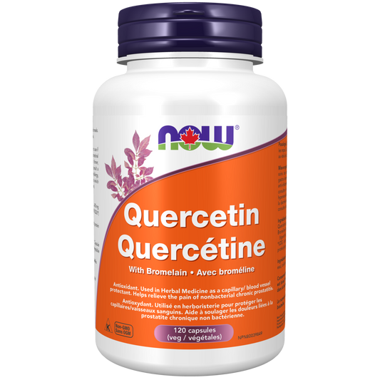 Now Quercetin with Bromelain 120 Veg Capsules