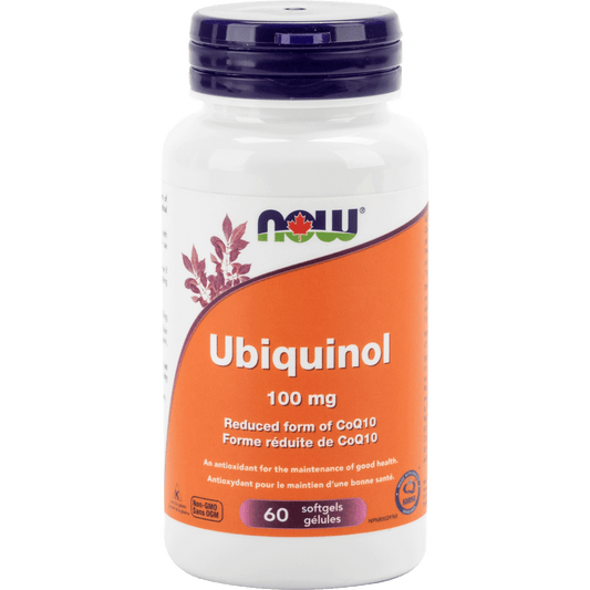 NOW Supplements Ubiquinol 100 mg