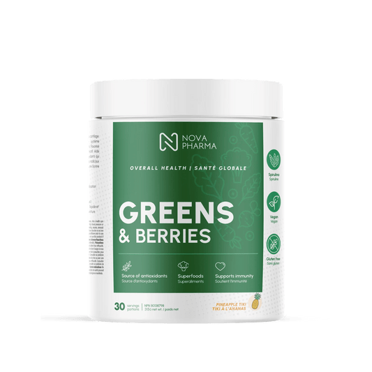 Nova Pharma Greens and Berries - PeakPro Performmance Supplements