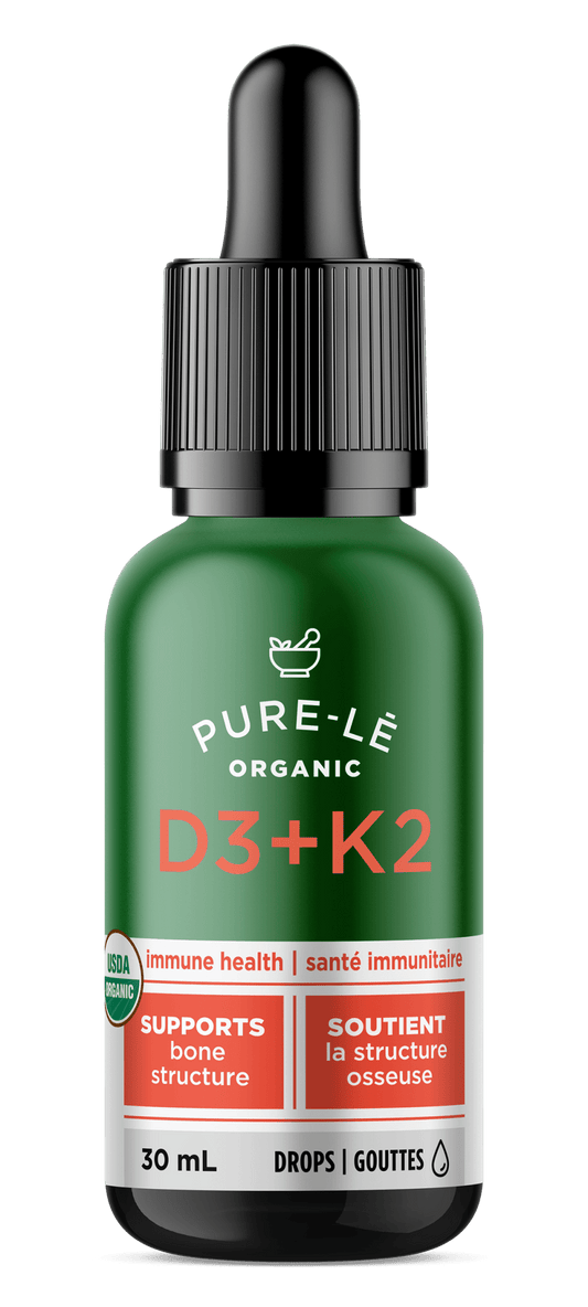 PURE - LE ORGANIC D3 + K2 - PeakPro Performmance Supplements