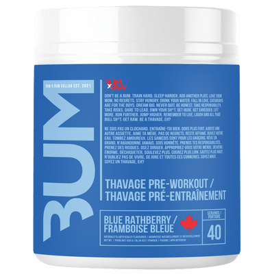 RAW BUM Thavage Pre Workout - PeakPro Performmance Supplements