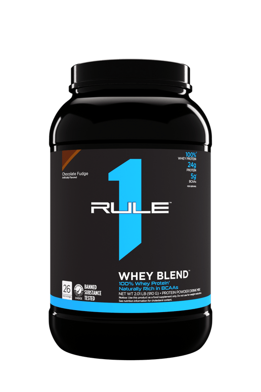 Rule 1 Whey Blend Chocolate Fudge - My Store