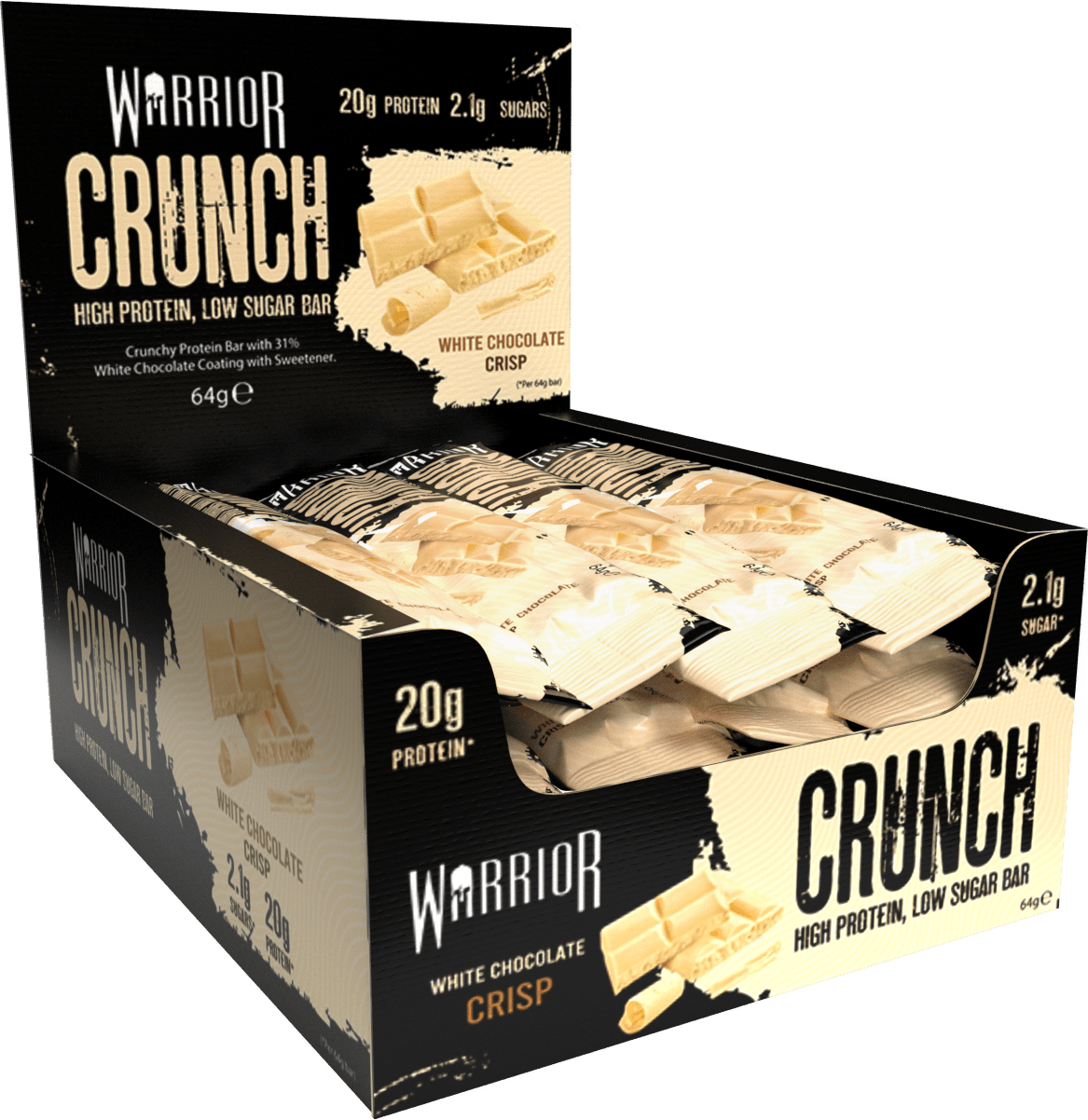 Warrior Crunch white chocolate crisp Bar - My Store