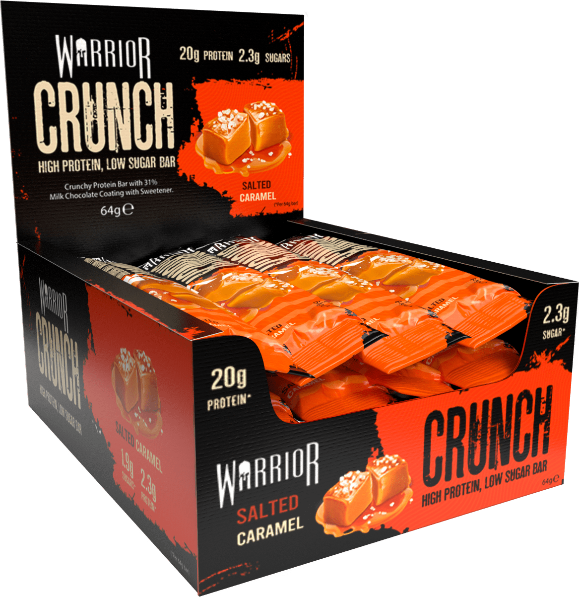 Warrior Crunch white chocolate crisp Bar - My Store