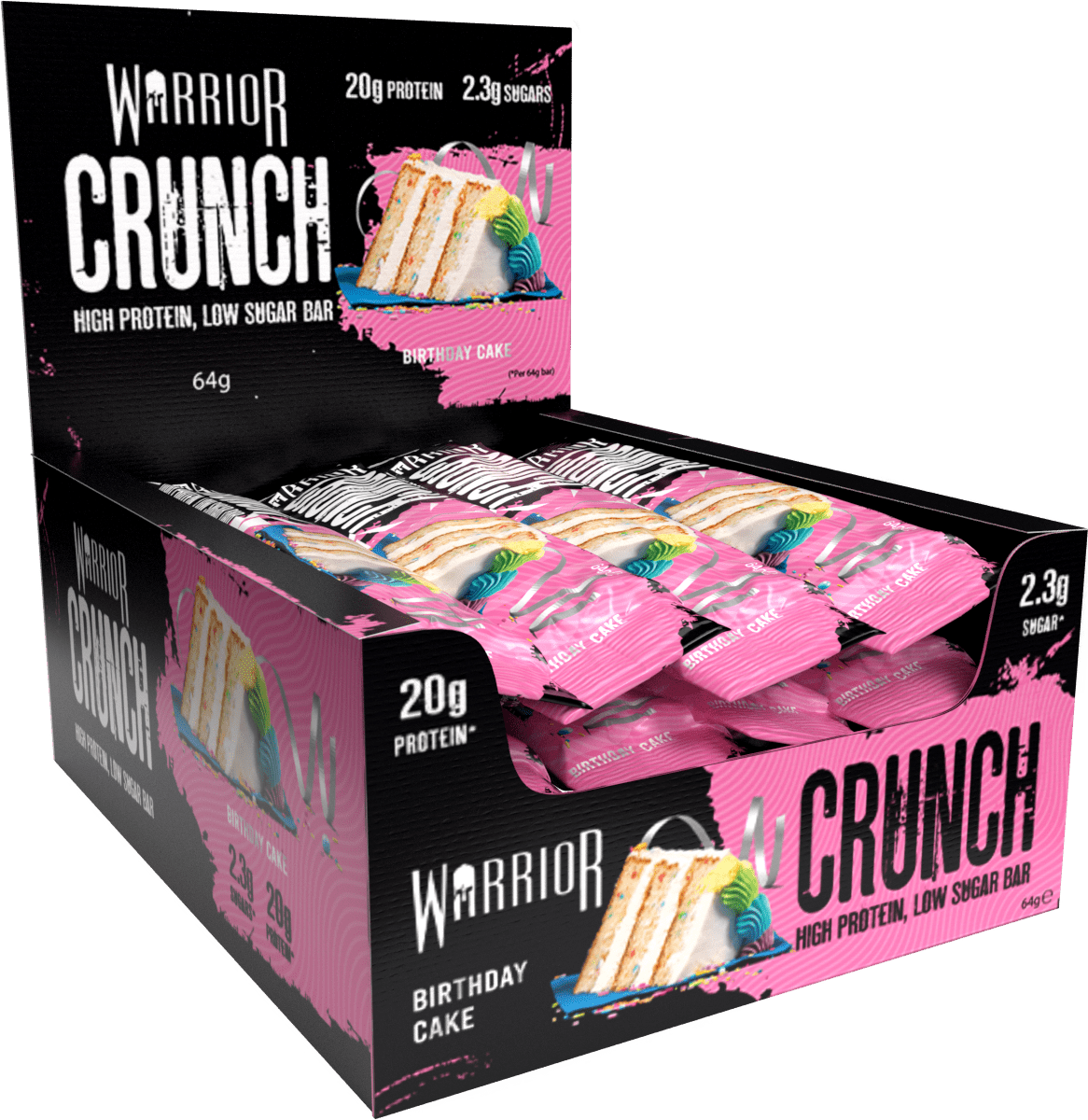 Warrior Crunch white chocolate crisp Bar - My Store