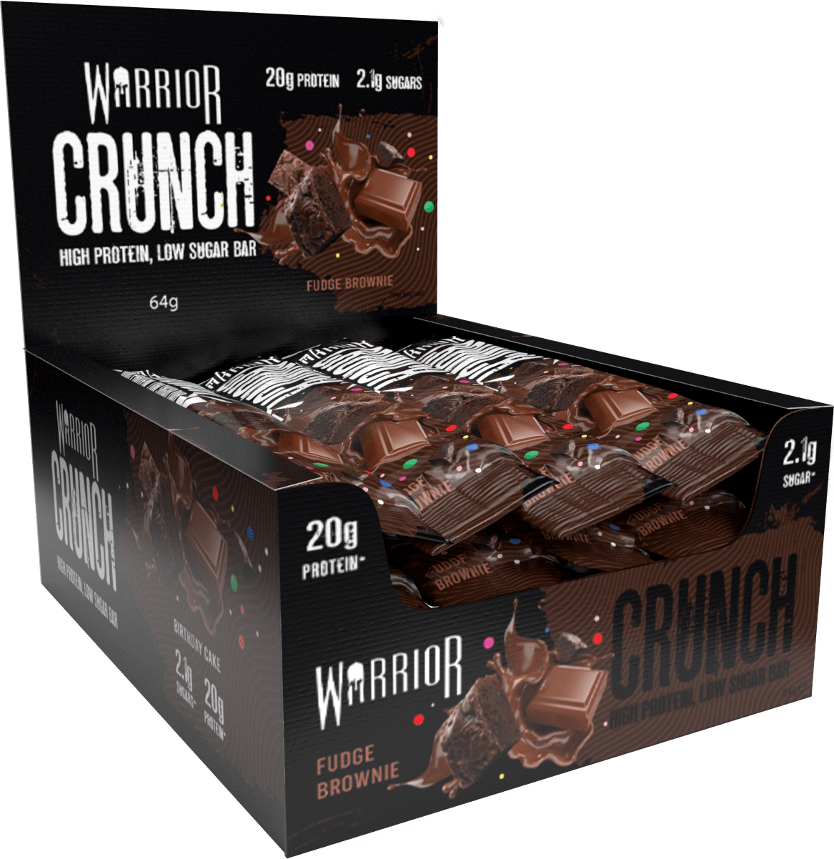 Warrior Crunch white chocolate crisp Bar - My Store
