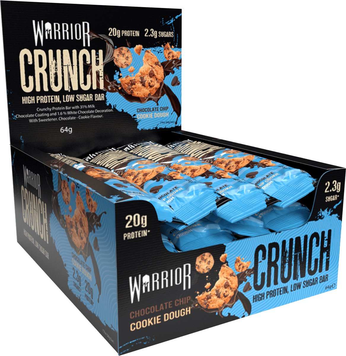 Warrior Crunch white chocolate crisp Bar - My Store