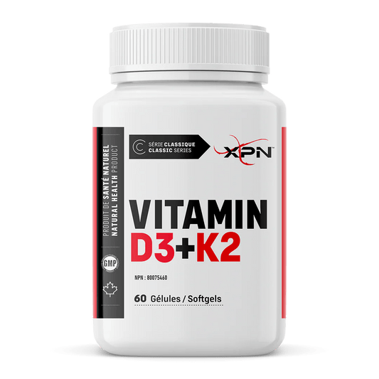 XPN D3 + K2 SOFTGELS - PeakPro Performmance Supplements